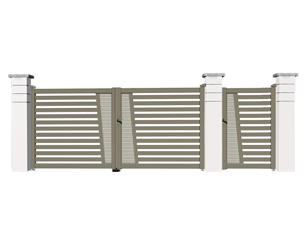CT 124- Portails Aluminium Pavillon