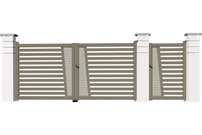 CT 124- Portails Aluminium Pavillon