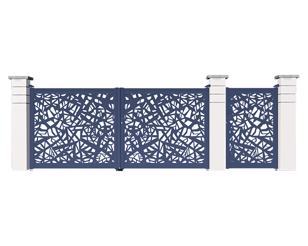 CT 126- Portails Aluminium Pavillon