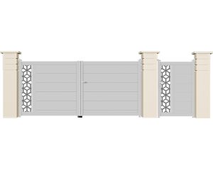 CT 126- Portails Aluminium Pavillon