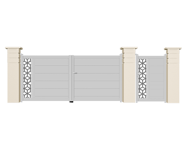 CT 126- Portails Aluminium Pavillon