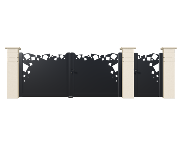 CT 102 - Portails Aluminium Pavillon