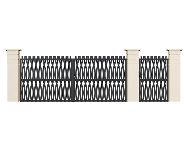 CT 107 - Portails Aluminium Résidence