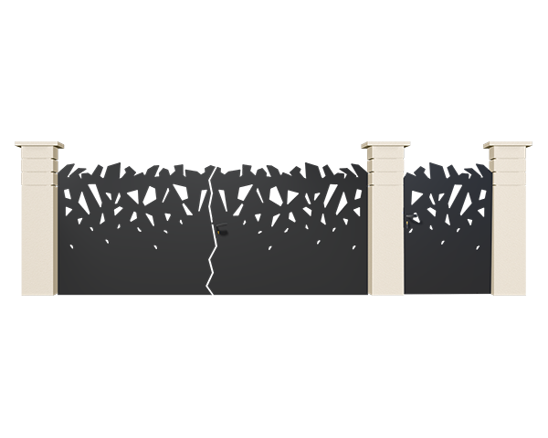 CT 115 - Portails Aluminium Résidence