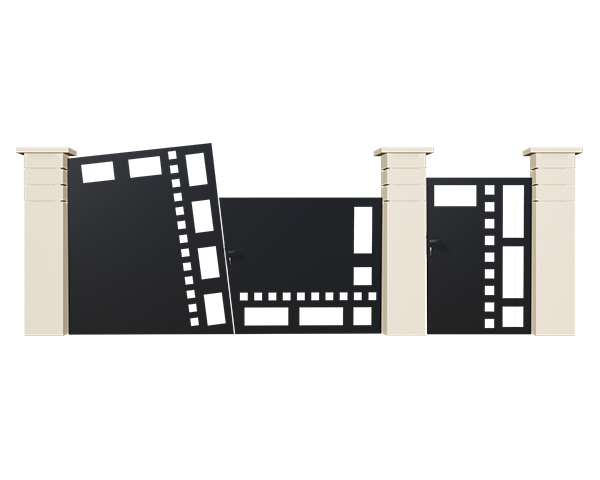 CT 116 - Portails Aluminium Résidence