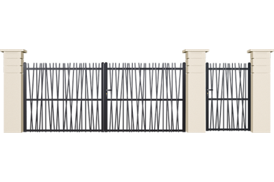 CT 117 - Portails Aluminium Résidence