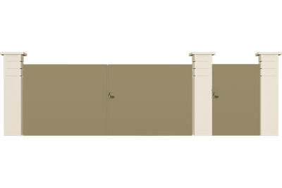 CT 105 V1 - Portails Aluminium Résidence