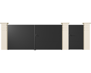 CT 105 V2 - Portails Aluminium Résidence
