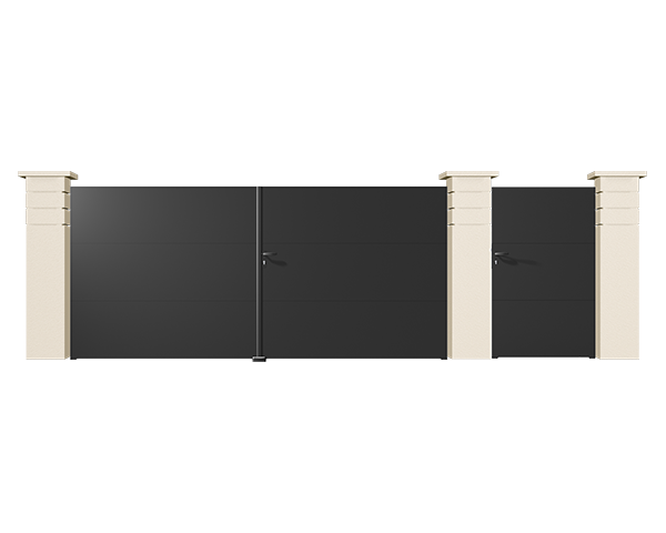 CT 105 V2 - Portails Aluminium Résidence