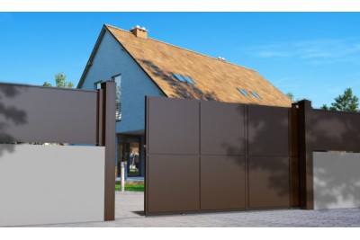 CT 120 V3 - Portails Aluminium Résidence