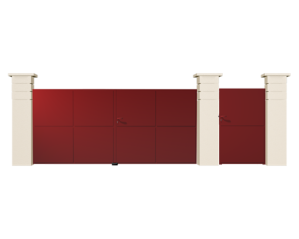 CT 120 V3 - Portails Aluminium Résidence