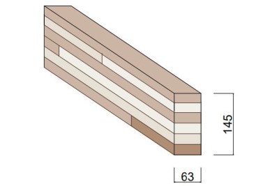Carrelet Pin 63 x 145 mm