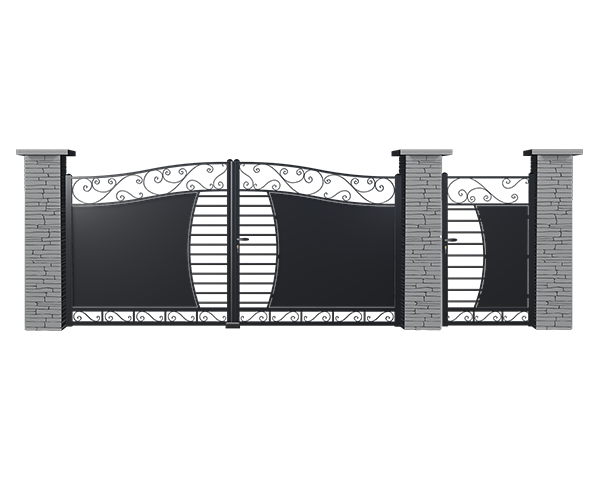 CS 21 - Portails Aluminium Classique