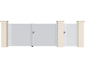 CV 85 - Portails PVC Pavillon
