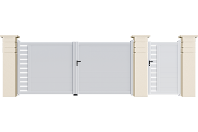 CV 85 - Portails PVC Pavillon