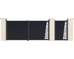 CV 85 T - Portails PVC Pavillon