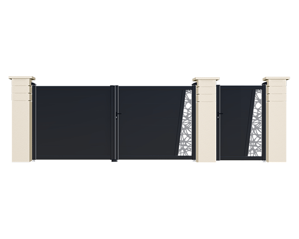 CV 85 T - Portails PVC Pavillon