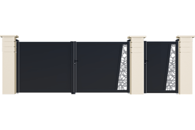 CV 85 T - Portails PVC Pavillon