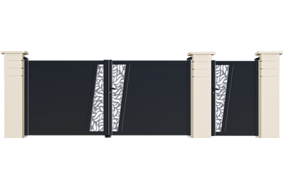 CV 67T - Portails PVC Pavillon