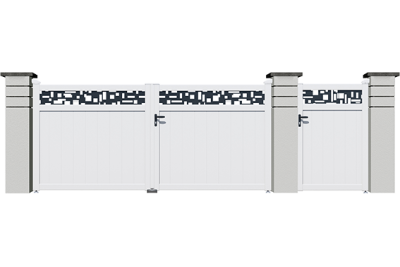 CV 20T - Portails PVC Pavillon