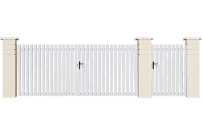 CG 01 - Portails PVC Résidence