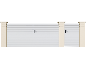 CG 69  - Portails PVC Résidence