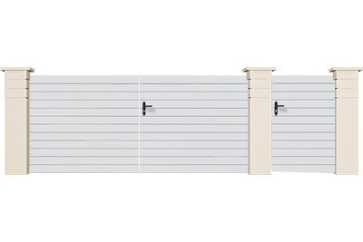 CG 69  - Portails PVC Résidence