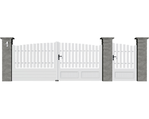 CG 10  - Portails PVC Résidence