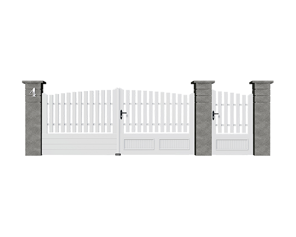CG 10  - Portails PVC Résidence