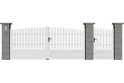CG 10  - Portails PVC Résidence