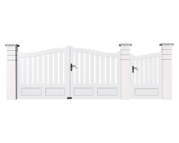 CG 12  - Portails PVC Résidence