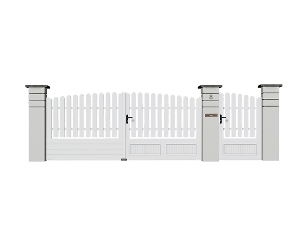 CG 13  - Portails PVC Résidence