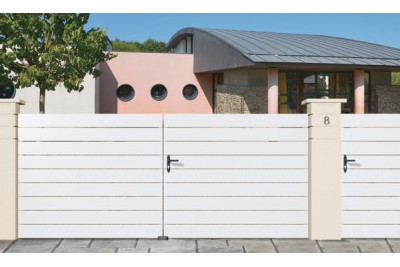 CG 50 - Portails PVC Résidence