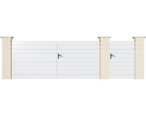 CG 50 - Portails PVC Résidence