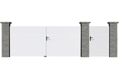 CG 05 - Portails PVC Résidence