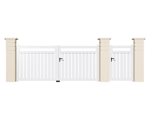 CG 19 - Portails PVC Résidence