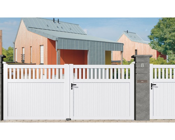 CG 20 - Portails PVC Résidence