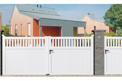 CG 20 - Portails PVC Résidence