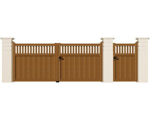 CG 20 - Portails PVC Résidence