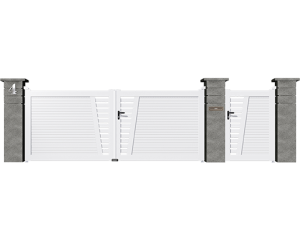 CG 67 - Portails PVC Résidence