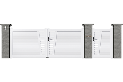 CG 67 - Portails PVC Résidence