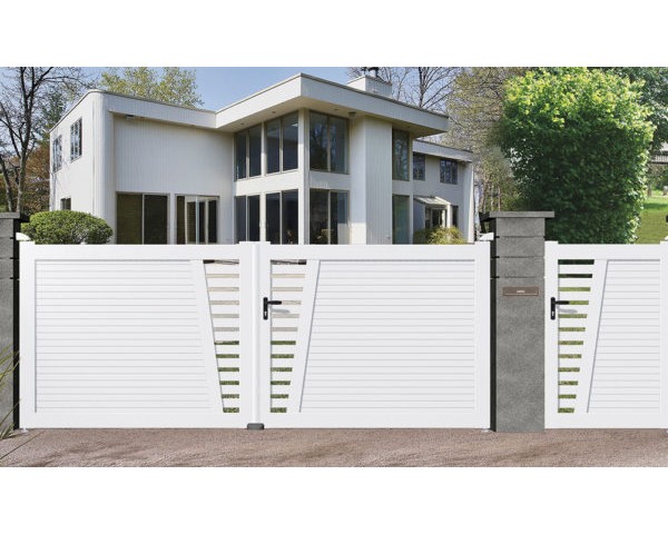 CG 67 - Portails PVC Résidence