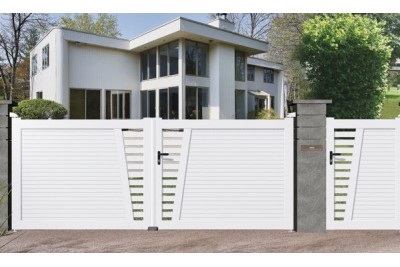 CG 67 - Portails PVC Résidence