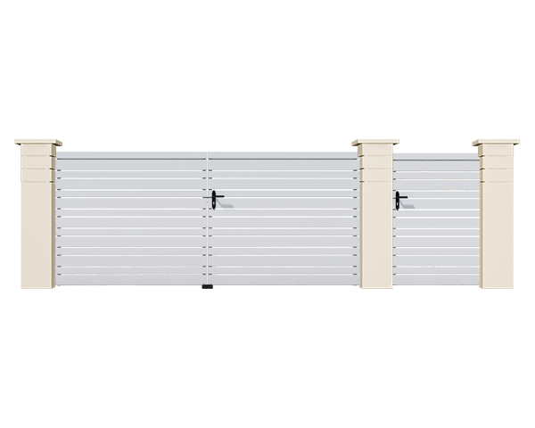 CG 80 - Portails PVC Résidence