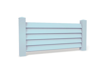 CL CT 09 - Clôtures Aluminium Pavillon