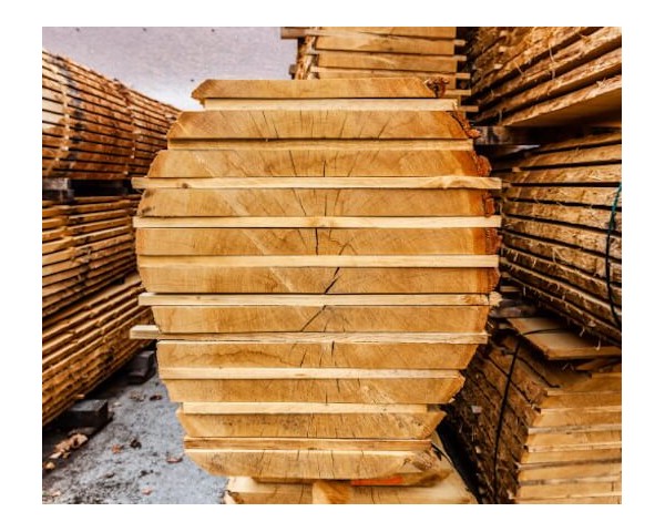 Bois en plot - Bille de Chêne