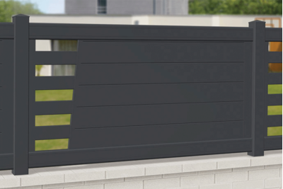 CL CT 15- Clôtures Aluminium Pavillon