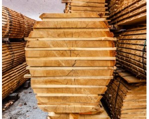 Bois en plot - Bille de Chêne 100 mm 2
