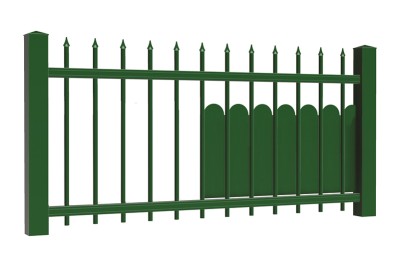 CL CS 01 Clôtures Aluminium Classique