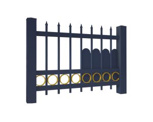 CL CS 02 Clôtures Aluminium Classique